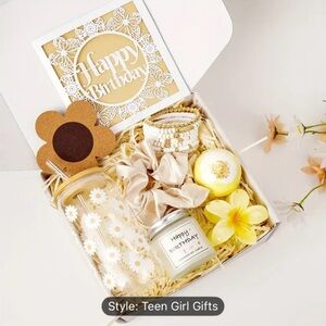 Floral Gift Set with Daisy Design